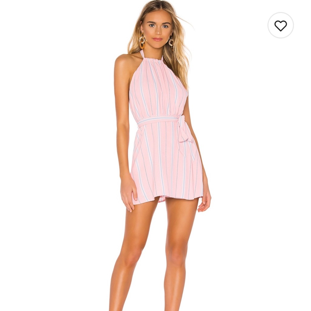 superdown Lilian Halter Mini Dress
